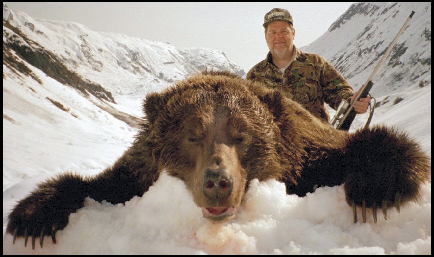 Steve Boniface's 9'10" Alaska Brown Bear