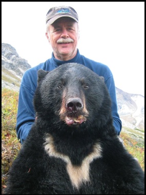 Virgil Hannig's Alaska black bear